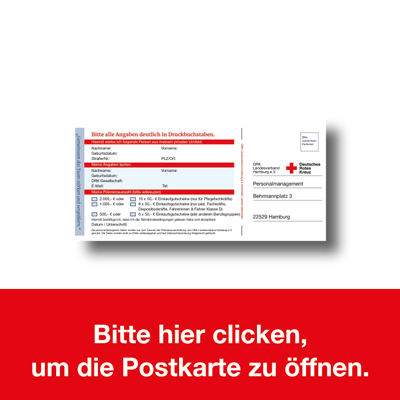 Postkarte zum Ausfüllen herunterladen